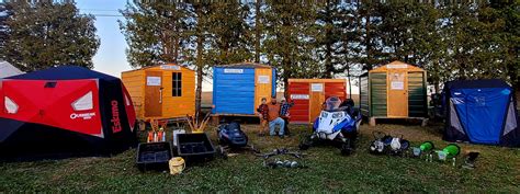 Ice Shack Rentals & Outfitters in Northern Maine - Visit Maine