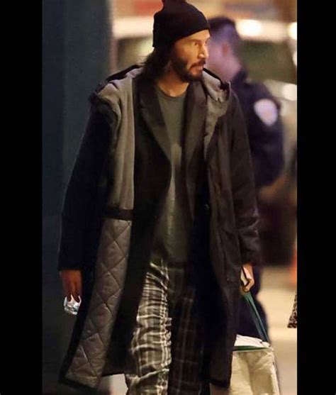 Keanu Reeves The Matrix 4 Neo Coat Hooded - Jackets Expert