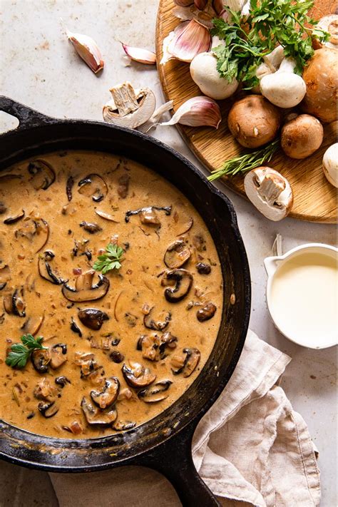 Creamy Mushroom Marsala Sauce - Vikalinka