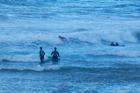 young athletes practising the water sport of surfing 23326907 Stock ...