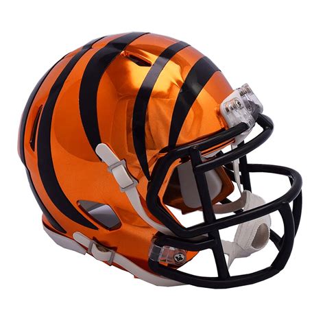 Riddell Cincinnati Bengals Chrome Alternate Speed Mini Football Helmet