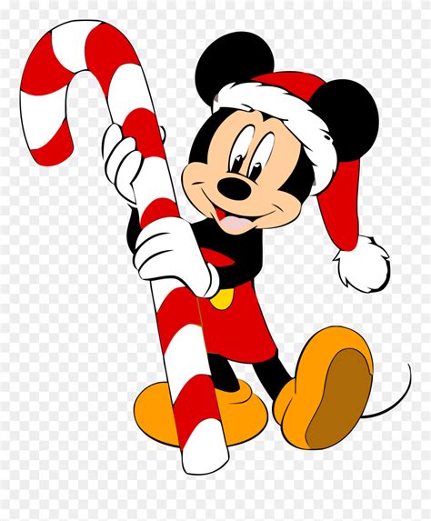 Download Christmas Santa Mickey Mouse Clipart Png - Cartoon Mickey ...