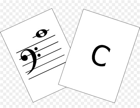 Silhouette Musical Note Clef Bass Treble Music Colorful - Clip Art Library