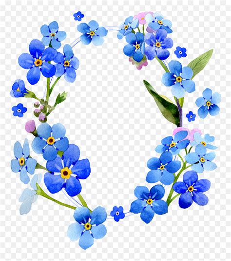 Bluebonnet Vector Watercolor - Bluebonnets Watercolor Png, Transparent ...