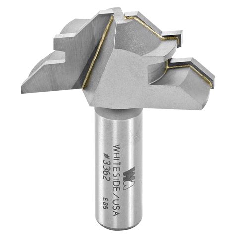 Whiteside Machine 3360 3-1/8" 45 Degree Lock Miter Router Bit 1/2" Shank