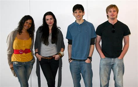 Merlin Cast at London Expo 2008 - The Merlin cast Photo (10405647) - Fanpop