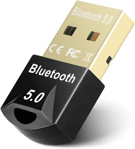 XISOBO Bluetooth Adapter USB 5.0, Bluetooth Dongle/Stick for PC, Laptop ...