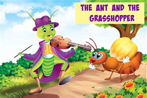 The Ant and The Grasshopper Story With Moral in English - Being The Parent