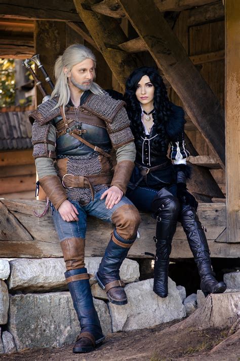 Geralt and Yennefer by natalinutmeg on DeviantArt