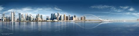 Gallery of Calatrava's "Sharq Crossing" Planned for Doha Skyline - 3