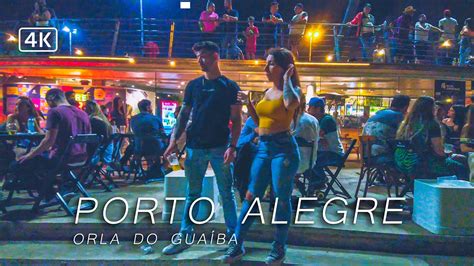 Porto Alegre Nightlife: Orla do Guaíba 🇧🇷 Rio Grande do Sul, Southern Brazil | 4K 2021 - YouTube