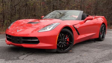 2016 Chevrolet Corvette Stingray Z51 Convertible Start Up, Road Test ...