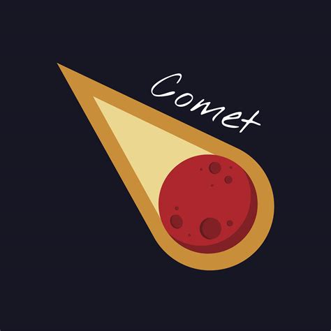 A comet vector - Download Free Vectors, Clipart Graphics & Vector Art