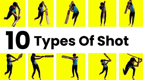 ALL TYPES OF CRICKET SHOT 🏏 - YouTube