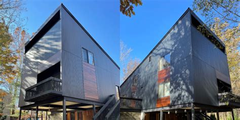 Metal Wall Panels Add Flair to Modern Home — AskARoofer®
