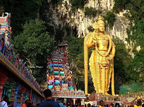 THEN AND NOW ~ BATU CAVE MURUGAN TEMPLE IN KUALA LUMPUR, MALAYSIA