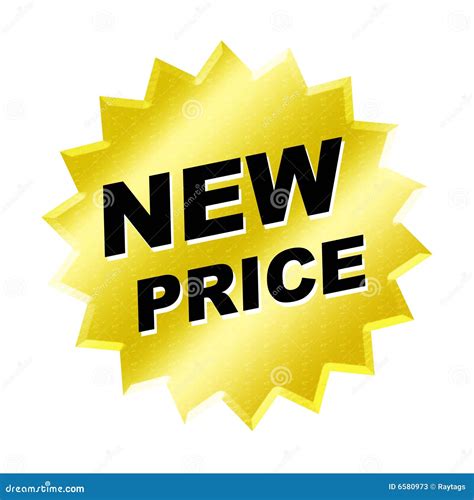 New Price Sign Stock Photos - Image: 6580973