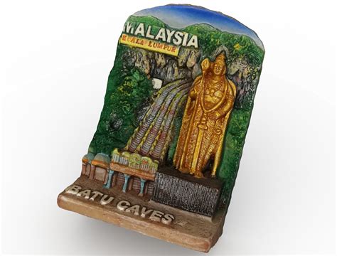 Batu caves magnet souvenir 3D model - TurboSquid 1658820