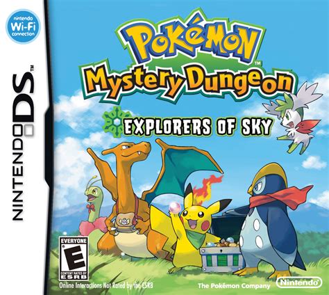 Family Friendly Gaming Pokemon Mystery Dungeon Explorers of Sky releases - Pokemon Mystery ...