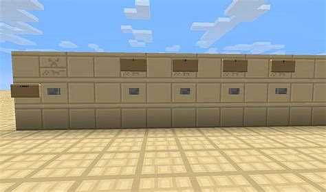 button combo door Minecraft Map