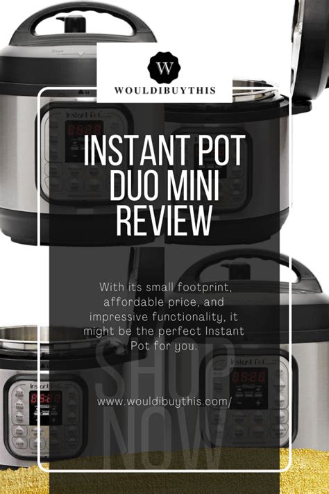 Instant Pot Duo Mini Review |Instant Pot Mini Review + Video