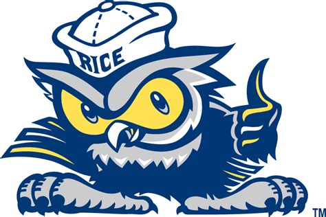 Rice Owls Logo - Mascot Logo - NCAA Division I (n-r) (NCAA n-r) - Chris Creamer's Sports Logos ...