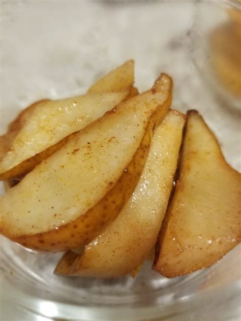 Eats Treats and Parsnips | Baked Pear Slices