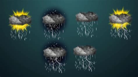 Weather Animated Pictures : Weather Animated Icons Pack Behance Px ...