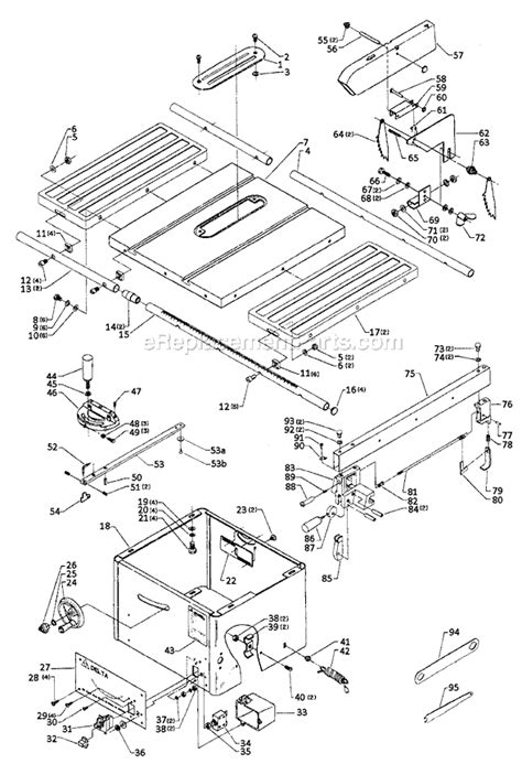 Wiring Diagram For Table Saw Switch - Wiring Diagram