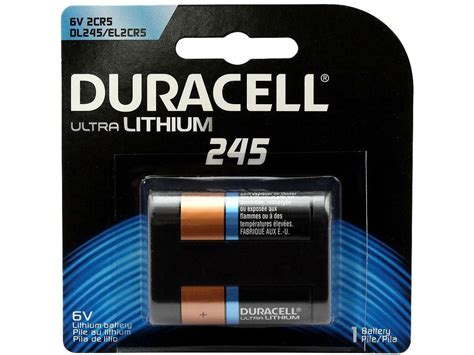 Duracell Ultra DL 245 Lithium Digital Camera Battery - 1 Pack