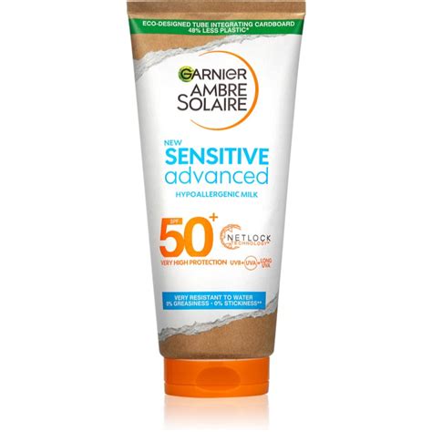 Garnier Ambre Solaire Sensitive Advanced, Face Sun Cream SPF 50+ | notino.co.uk