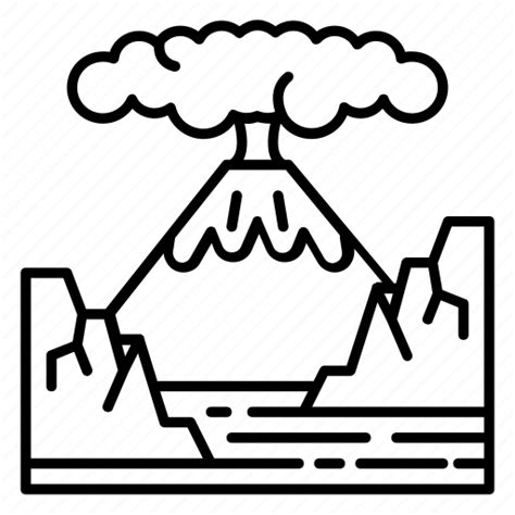 Volcano, mountain, hawaii, disaster, nature icon - Download on Iconfinder