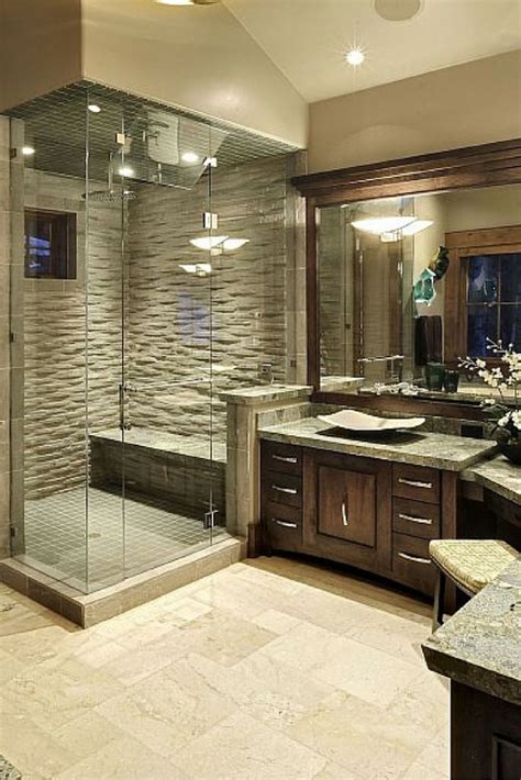 30 Cool Bathroom Shower Design Ideas | Bathroom remodel master, Master ...