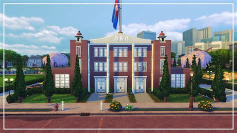 Built a private school on the Sims 4! : r/thesims