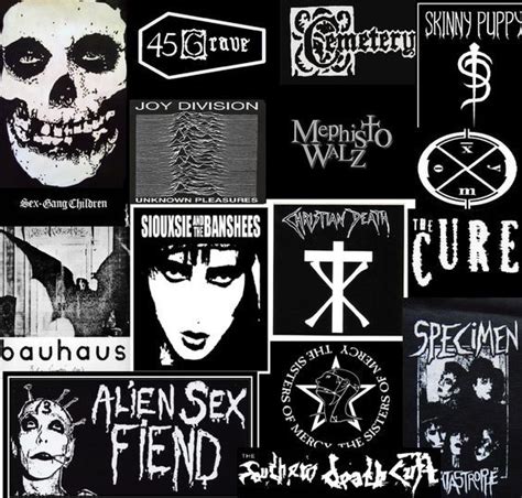 Great Goth Punk Bands Of The 80's | Goth bands, Goth music, Horror punk