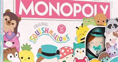 Squishmallows Monopoly Exists and There's Even a Squishmallow Pillow ...