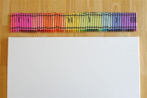 How To Make Melted Rainbow Crayon Art - Glorious Treats