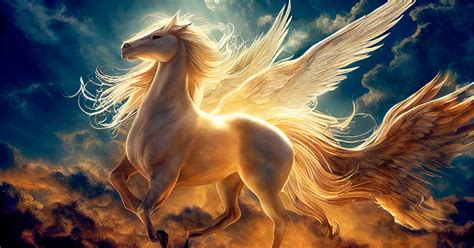 Pegasus of Greek Mythology: Majestic Winged Horse of Mount Olympus ...