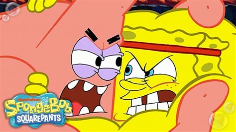 Spongebob Vs Patrick Bun Wrestling Fight