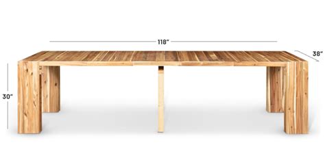 Transformer Table - 6-in-1 Solid Wood Extendable Dining Table in 2022 ...