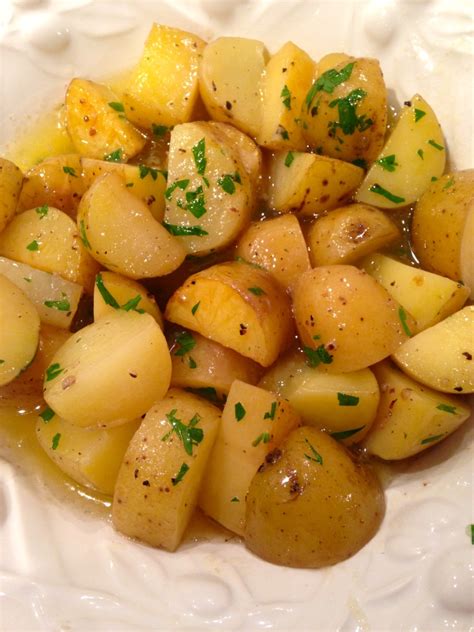 Butter Steamed New Potatoes