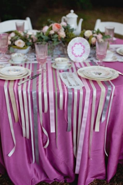 40 Coolest Ribbon Wedding Decor And Style Ideas - Weddingomania