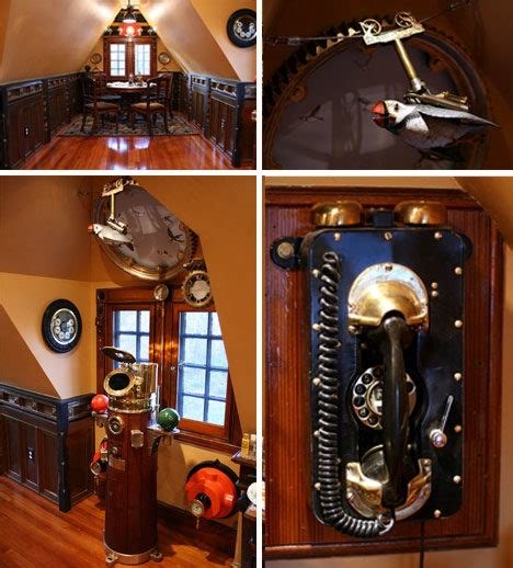 steampunk retro office decor | Dornob