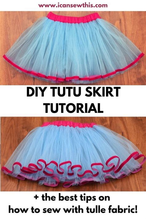 How to sew a tutu skirt. Step-by-step tutorial - I Can Sew This