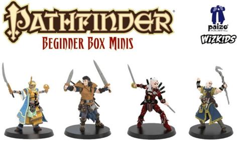 PF Pathfinder miniatures (Pre-Painted Plastic Miniatures)