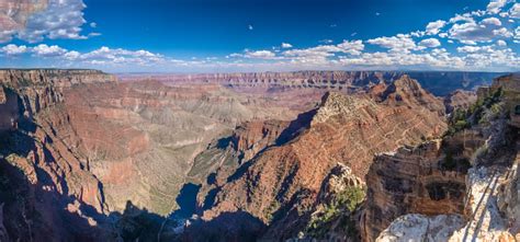 North Rim Scenic Drive Grand Canyon National Park Arizona Usa Stock ...