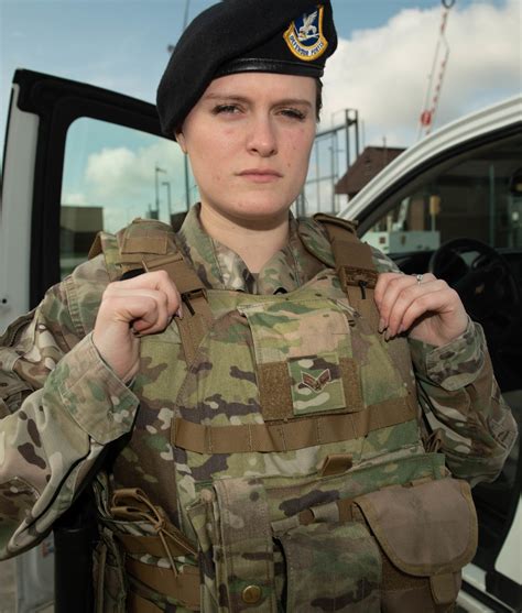 Female defenders test new, improved body armor > 8th Air Force/J-GSOC > Article Display
