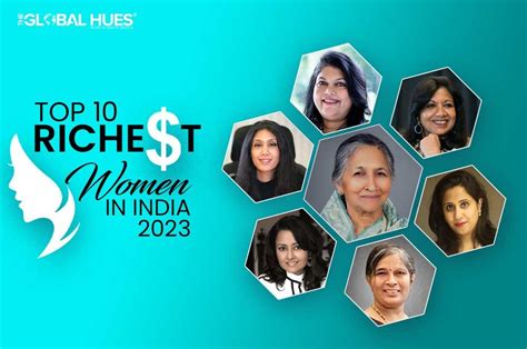 Top 10 Richest Women In India 2023 | The Global Hues