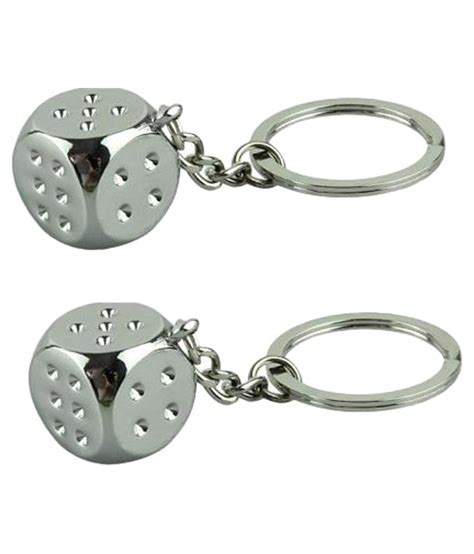 Phoenix Metal Dice Keychain - Pack Of 2: Buy Online at Low Price in India - Snapdeal