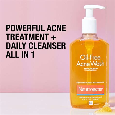 Neutrogena Oil Free Acne Wash 269ml || The MallBD